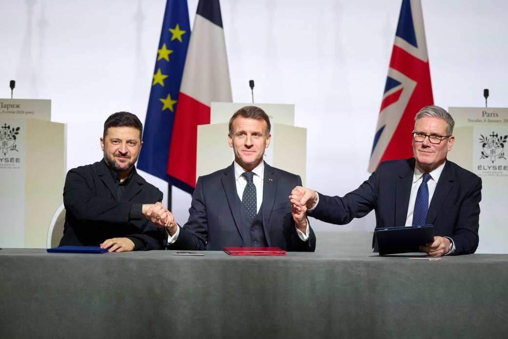 Зеленски-Макрон-Стармър